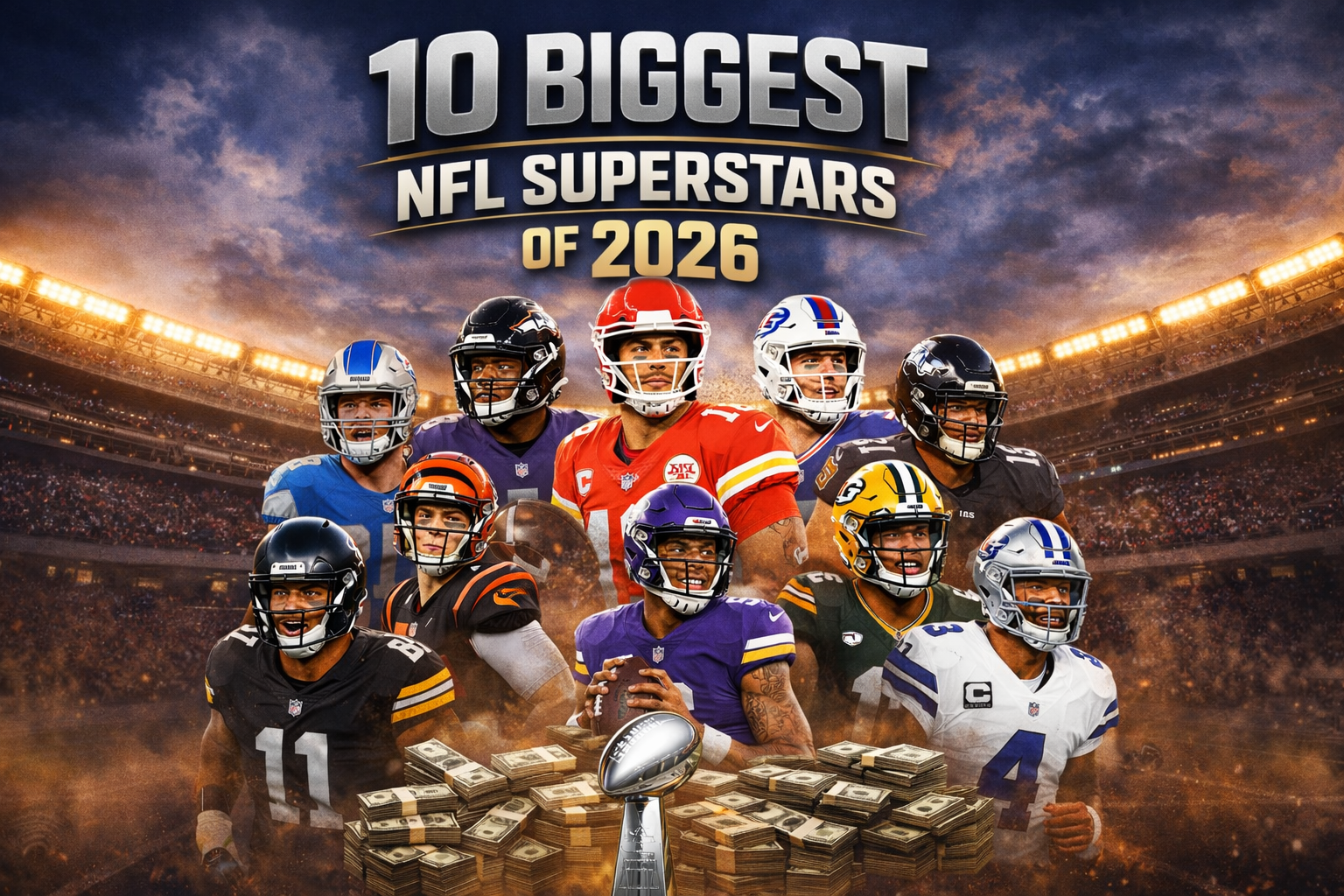 10 Biggest NFL Superstars of 2026