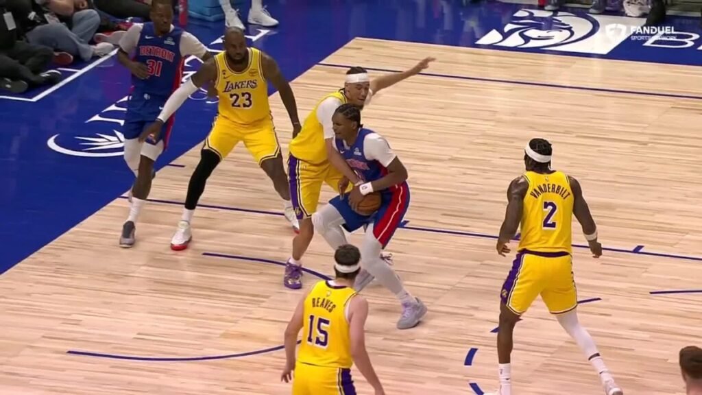Pistons vs Lakers