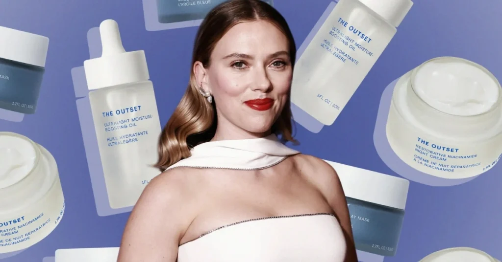 Scarlett Johansson Skin Struggles