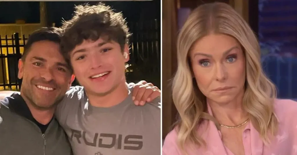 Mark Consuelos And Joaquin Consuelos