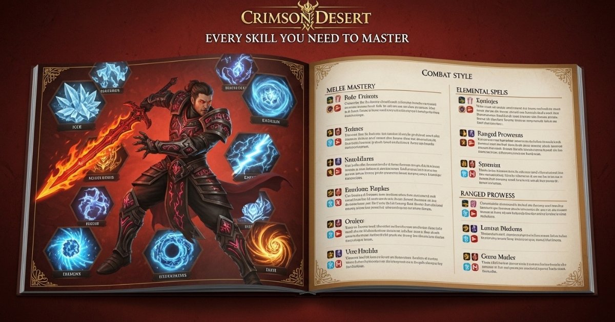 Crimson Desert Abilities Guide 2026