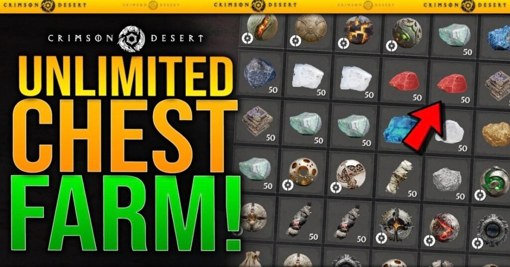 Crimson Desert Infinite Ore Farm Exploit Guide 2026P