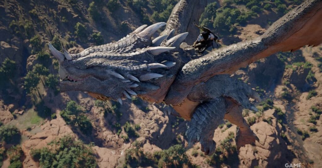 Blackstar Dragon in Crimson Desert: