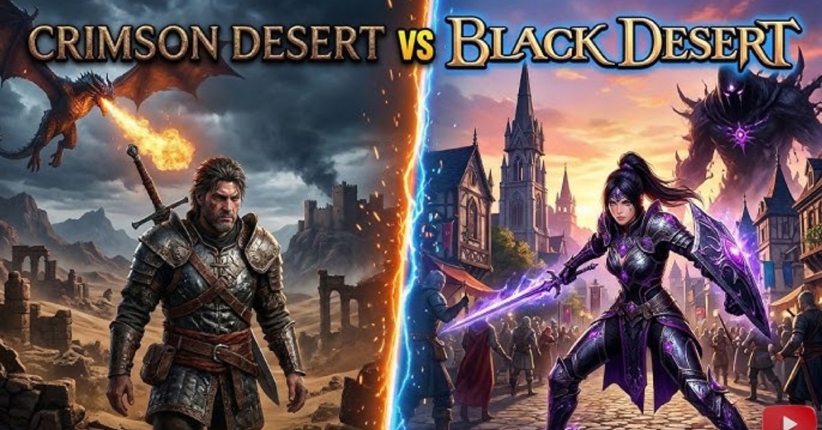 Crimson Desert vs Black Desert Online