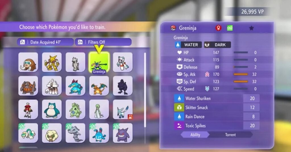 Pokémon Champions VGC Stats