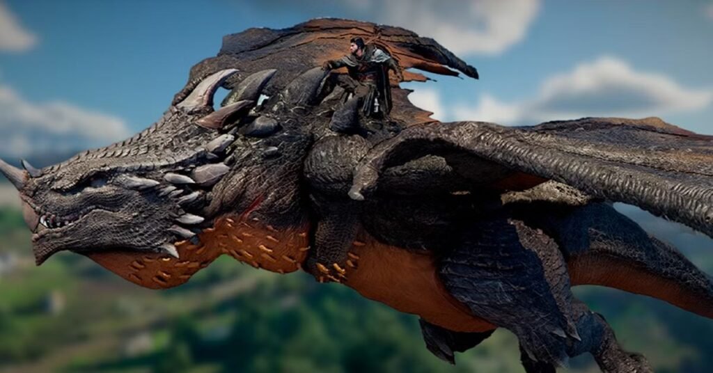 Blackstar Dragon in Crimson Desert: