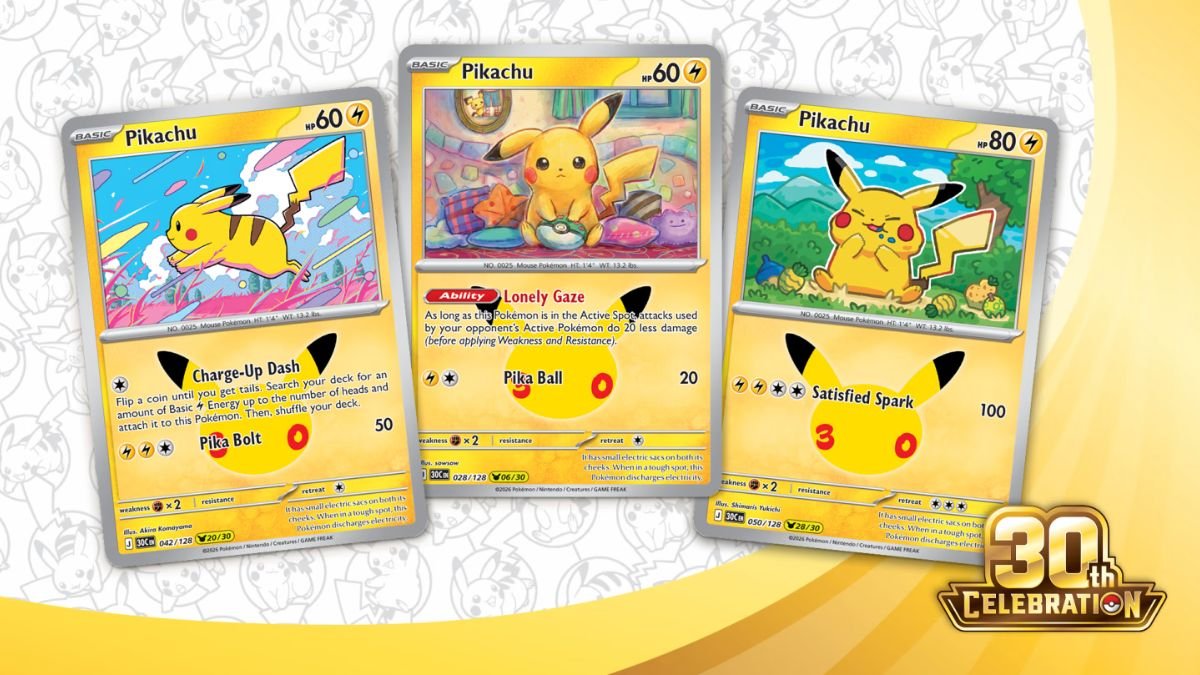 Pokémon TCG 30th Celebration Reveals