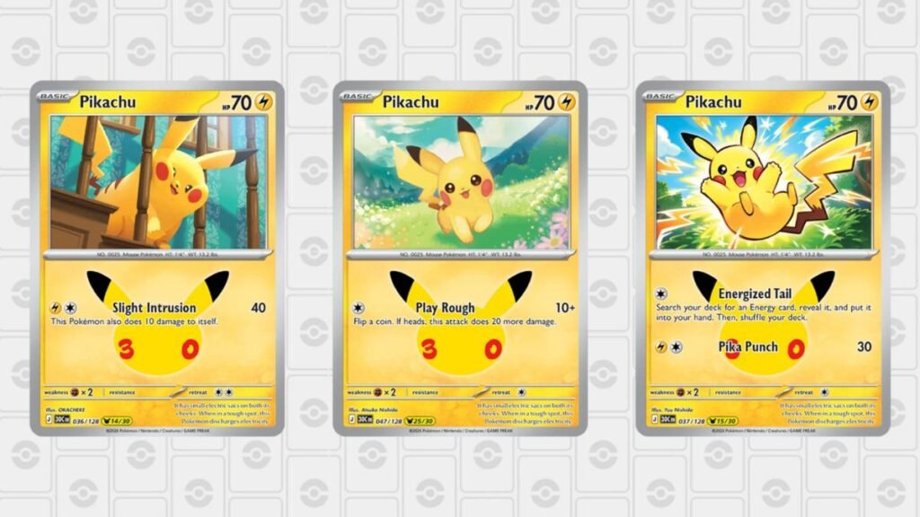 Pokémon TCG 30th Celebration Reveals